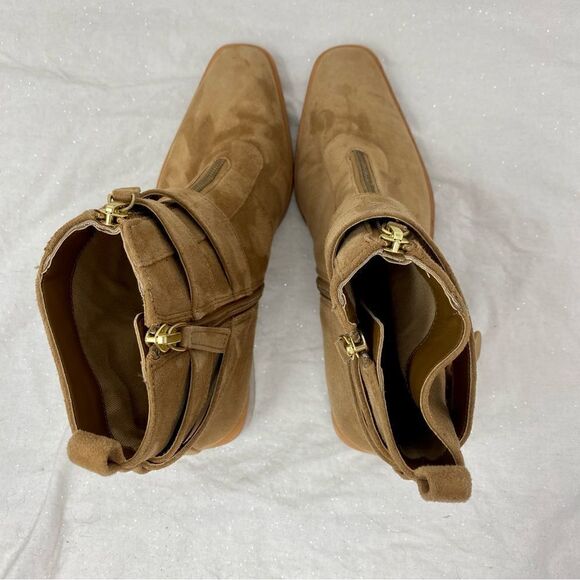 Paolo Suede Heeled Ankle Boots- Size 7.5 - Picture 6 of 15